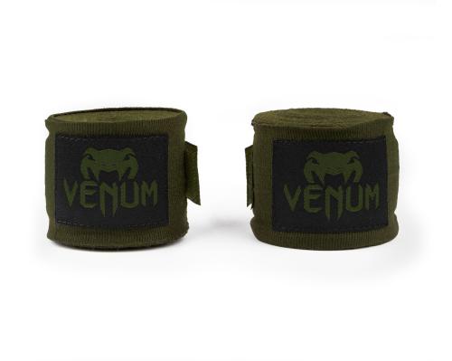 VENUM: KONTACT BOXING HANDWRAPS - 4 METERS - KHAKI/BLACK