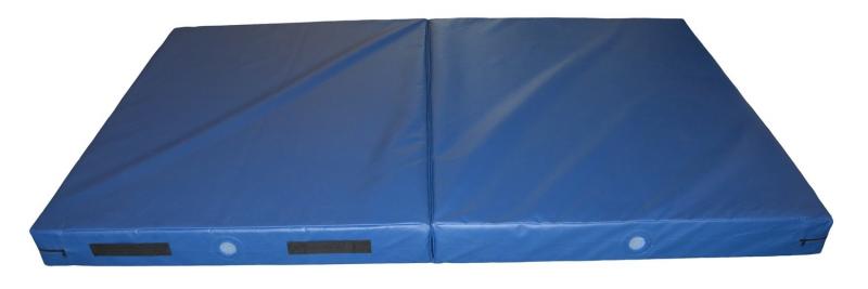COMPACT Throwing- /Fitness Mat,black, 244 x 150 cm - BLUE