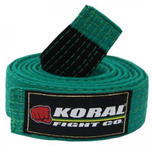 KORAL: KIDS BJJ BELT - GREEN