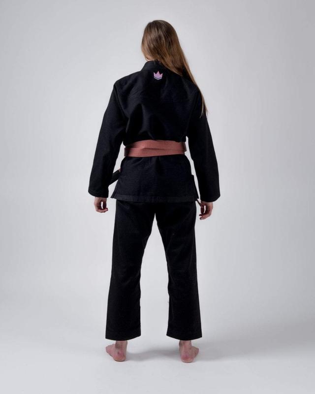 KINGZ: EMPOWERED WOMENS JIU JITSU DRÄKT - SVART