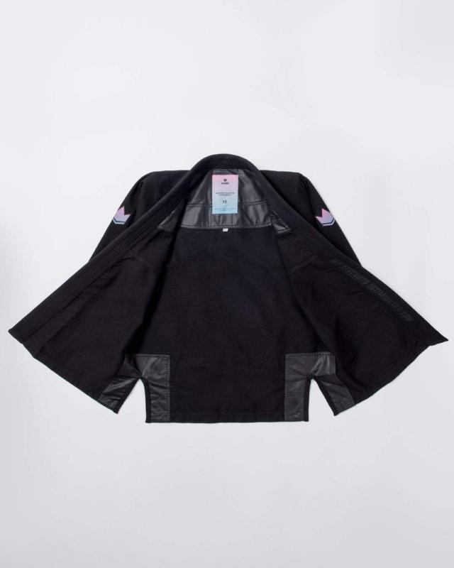 KINGZ: EMPOWERED WOMENS JIU JITSU DRÄKT - SVART