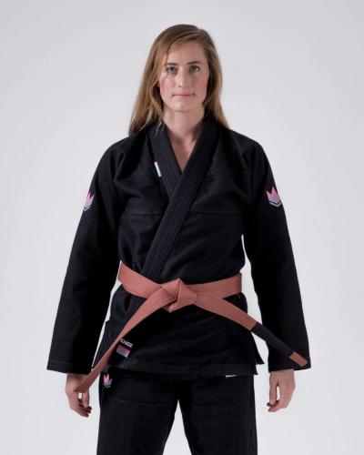 KINGZ: EMPOWERED WOMENS JIU JITSU DRÄKT - SVART