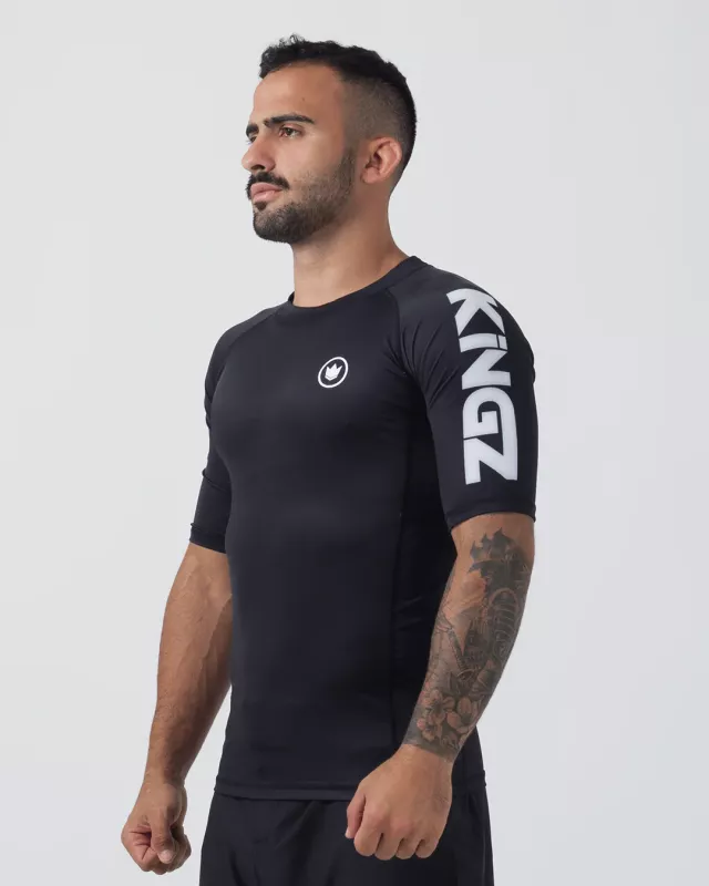 KINGZ: KORE V2 RASHGUARD - SVART