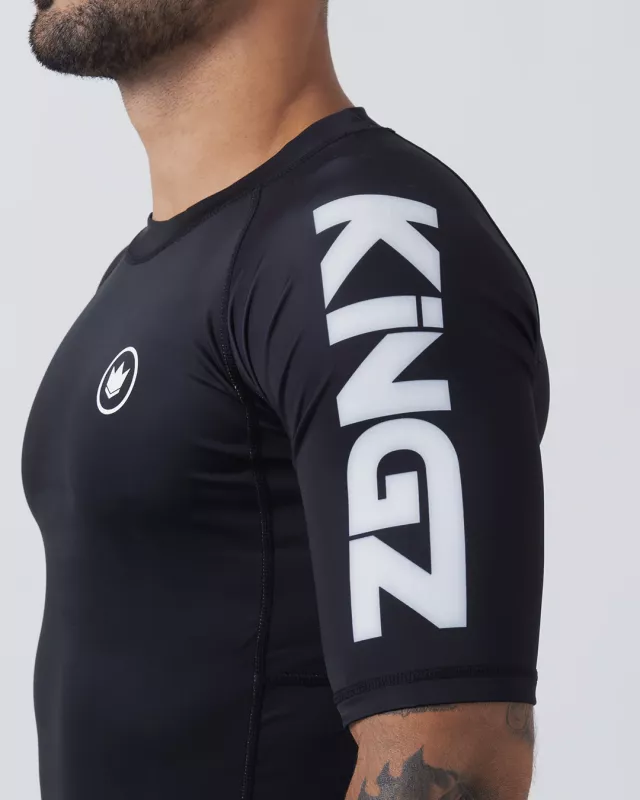 KINGZ: KORE V2 RASHGUARD - SVART