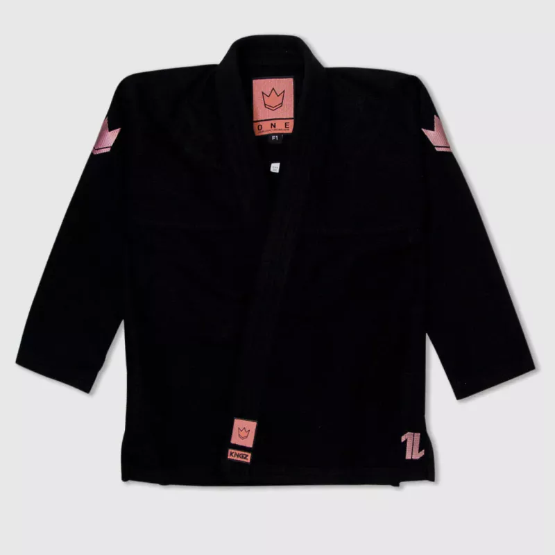 KINGZ: THE ONE KIMONO BJJ DRÄKT DAM - SVART