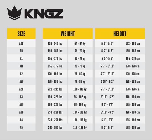 KINGZ: THE ONE KIMONO BJJ DRÄKT - SVART