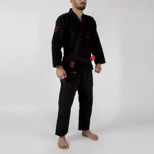 KINGZ: ULTRA LIGHT 2.0 BJJ GI - SVART