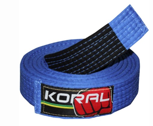 KORAL: BJJ BÄLTE - BLÅ