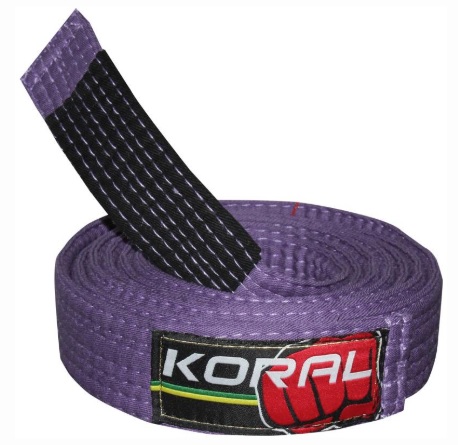 KORAL: BJJ BELT - PURPLE