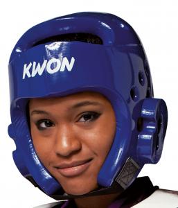 KWON: PU HEAD GUARD WTF - BLUE