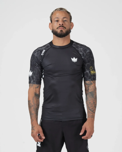 KINGZ: RANKED PERFORMANCE V3 RASHGUARD - BLACK