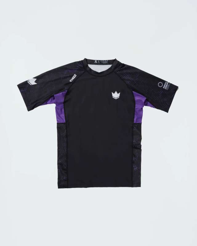 KINGZ: RANKED PERFORMANCE V3 RASHGUARD - PURPLE