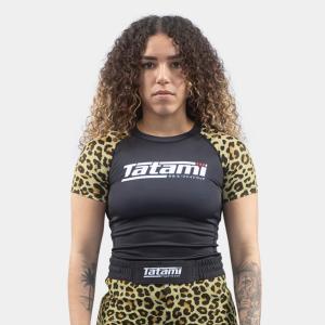 TATAMI: LADIES RECHARGE RASHGUARD - LEOPARD