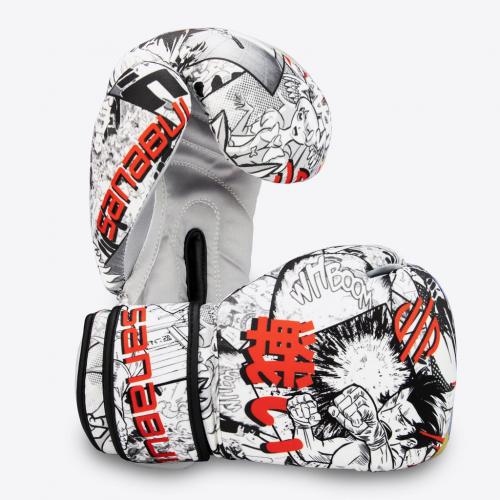 SANABUL: STICKER BOMB KIDS BOXING GLOVES - MANGA ACTION