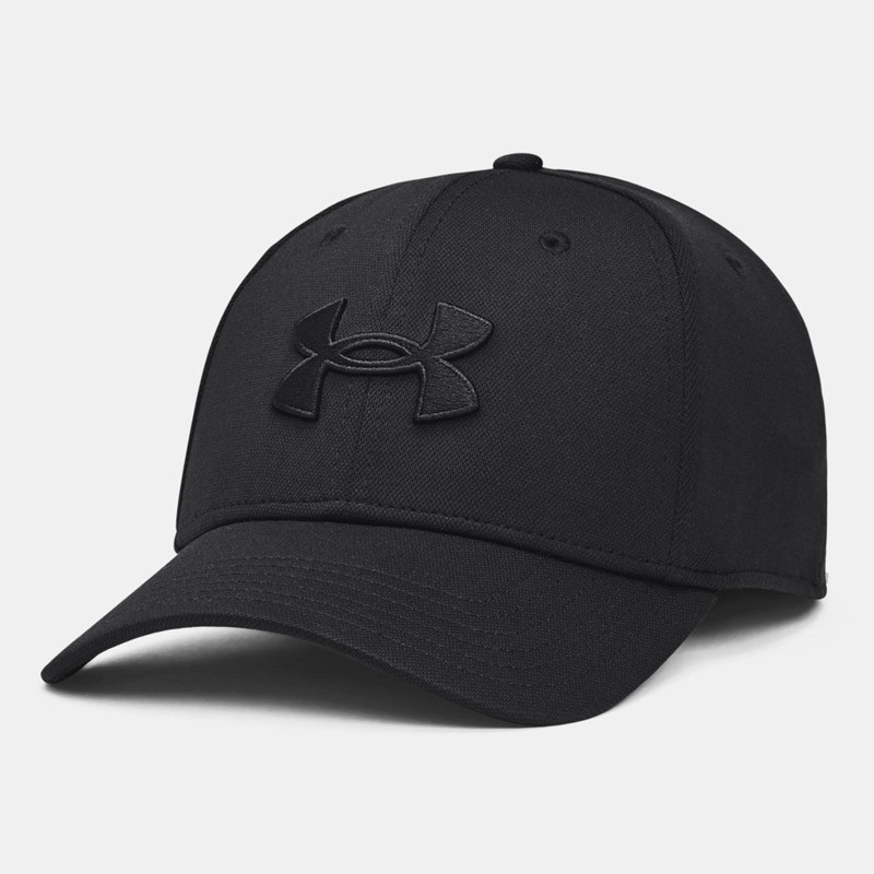UNDER ARMOR: BLITZING STRETCH CAP - BLACK