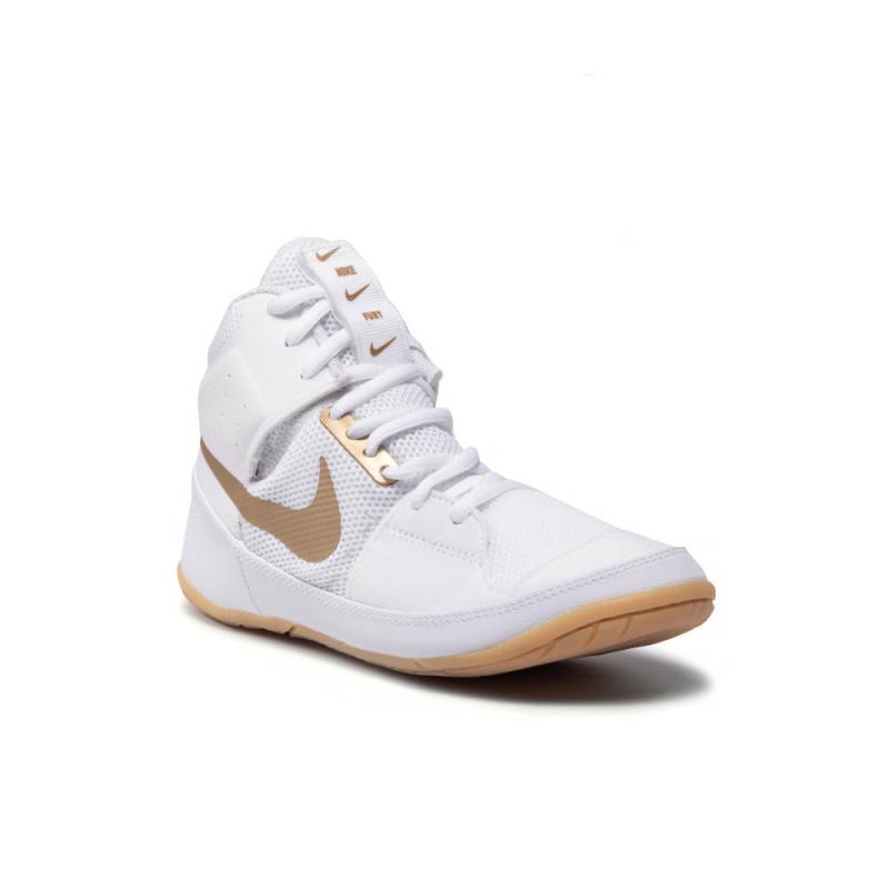 NIKE: FURY BROTTARSKOR - VIT/GULD
