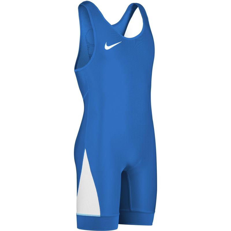 NIKE: GRAPPLING ELITE SINGLET - BLUE