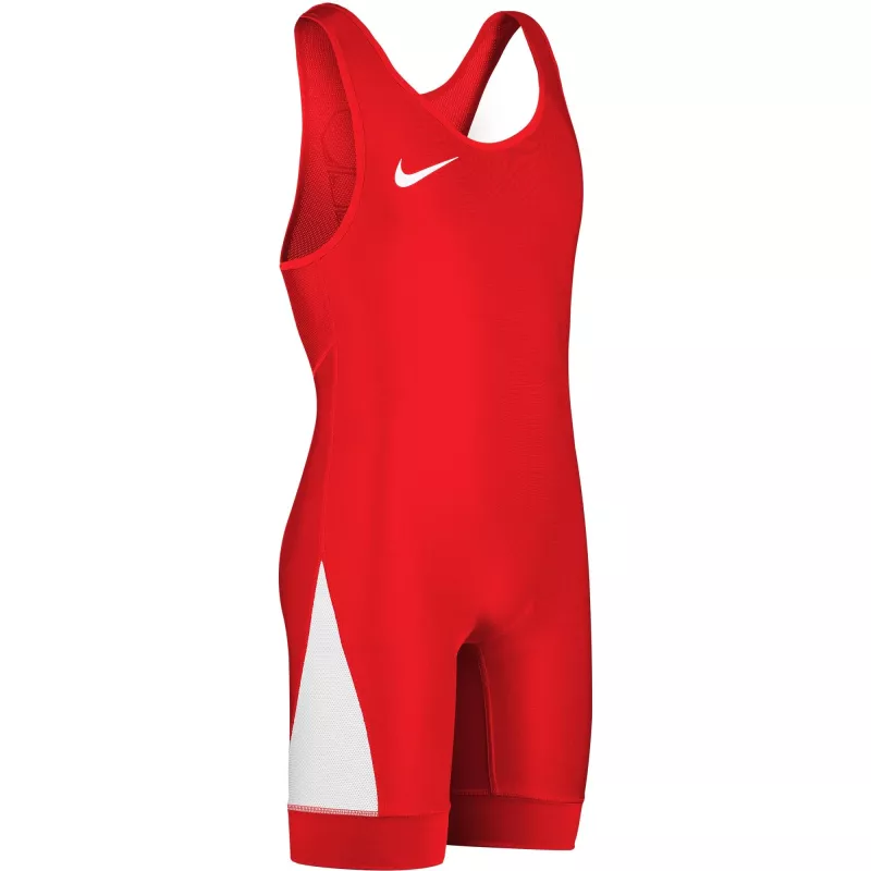 NIKE: GRAPPLER ELITE SINGLET - RED