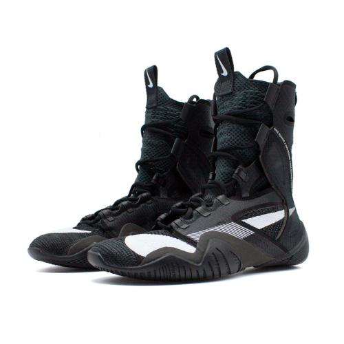NIKE: HYPER KO 2.0 OLYMPIC BOXING SHOES - BLACK/WHITE/GREY