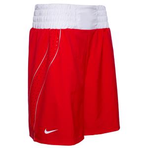 NIKE: IBA APPROVED BOXING SHORTS - RED