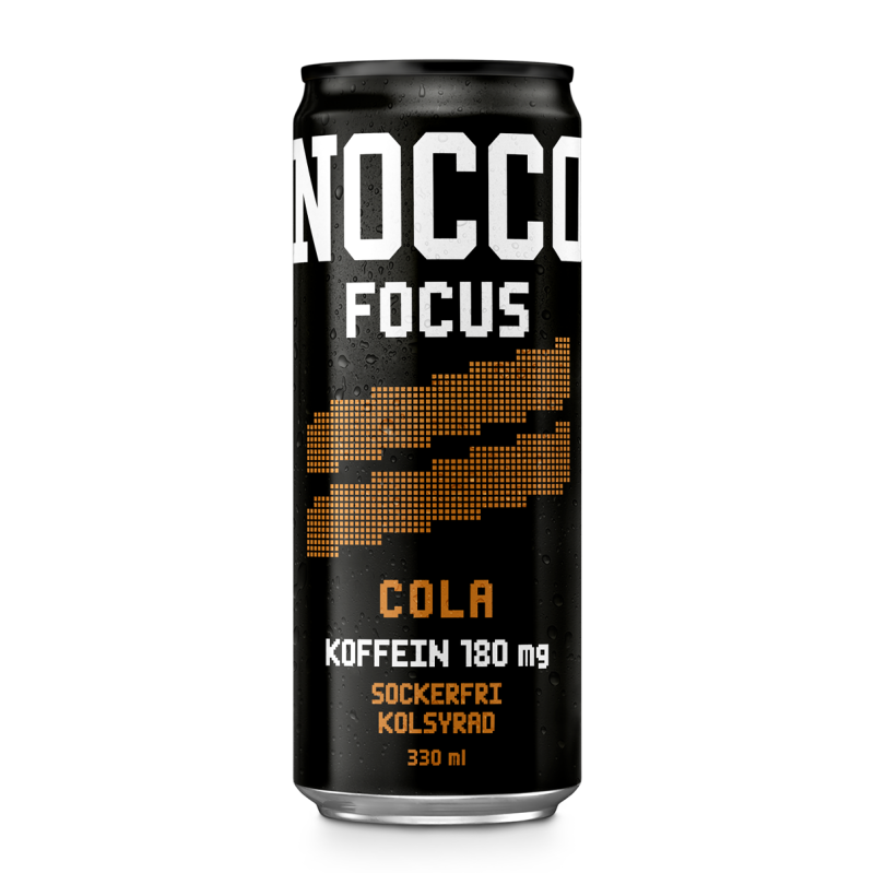NOCCO: FOCUS ENERGY DRINK COLA - 330ml