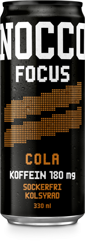 NOCCO: FOCUS ENERGY DRINK COLA - 330ml