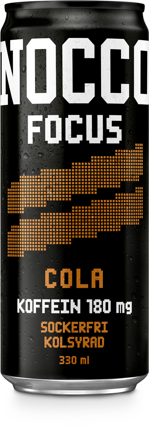 NOCCO: FOCUS ENERGY DRINK COLA - 330ml