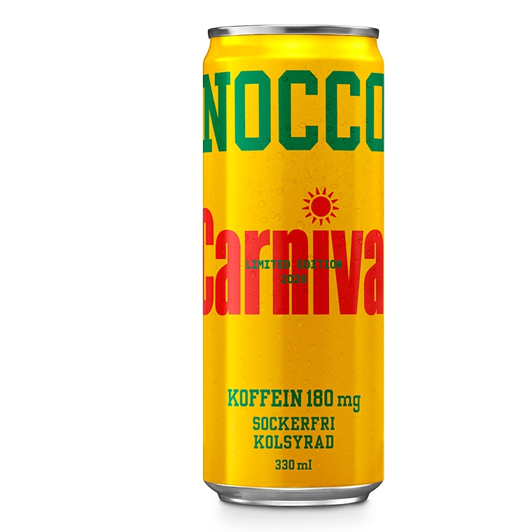 NOCCO: BCAA ENERGIDRYCK CARNIVAL LTD - 330ml