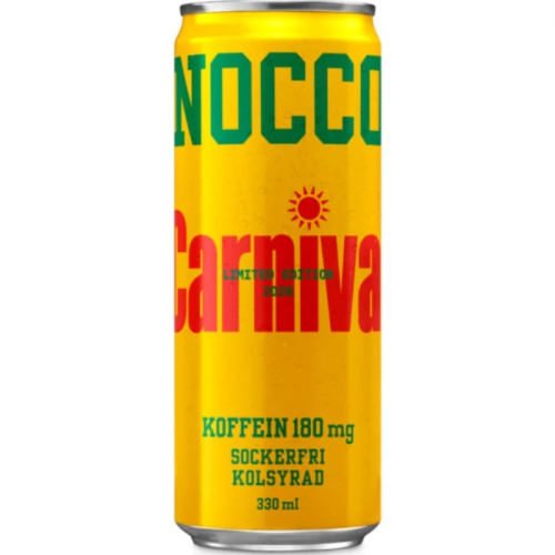 NOCCO: BCAA ENERGY DRINK CARNIVAL LTD - 330ml