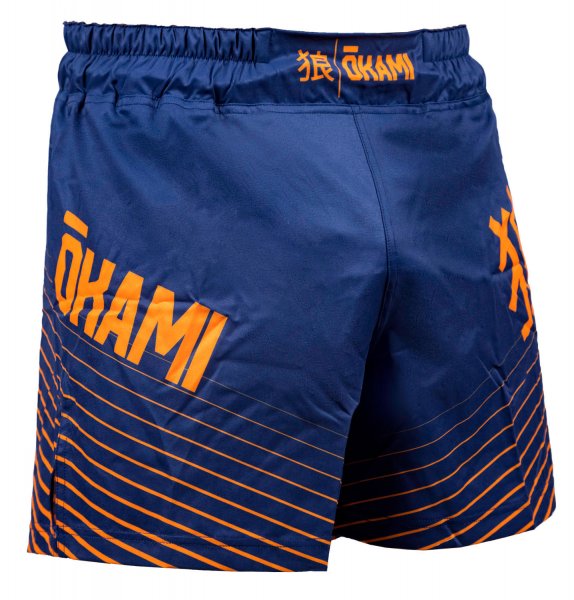 OKAMI: BIG KANJI FIGHTSHORTS - NAVY