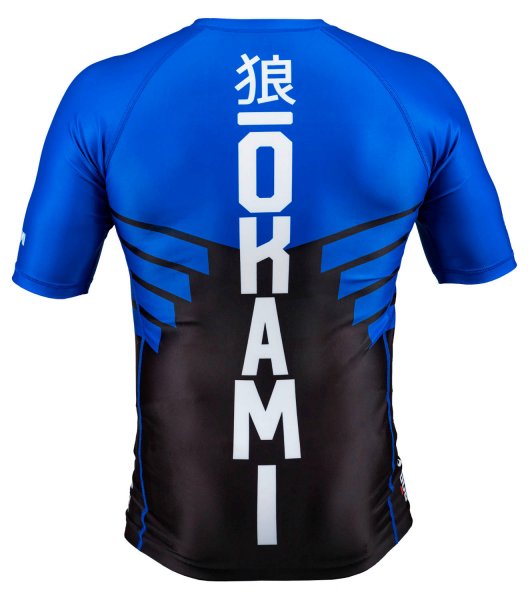 OKAMI: RASHGUARD COMPETITION TEAM - BLÅ