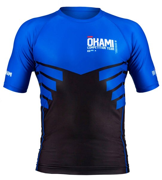 OKAMI: RASHGUARD COMPETITION TEAM - BLÅ