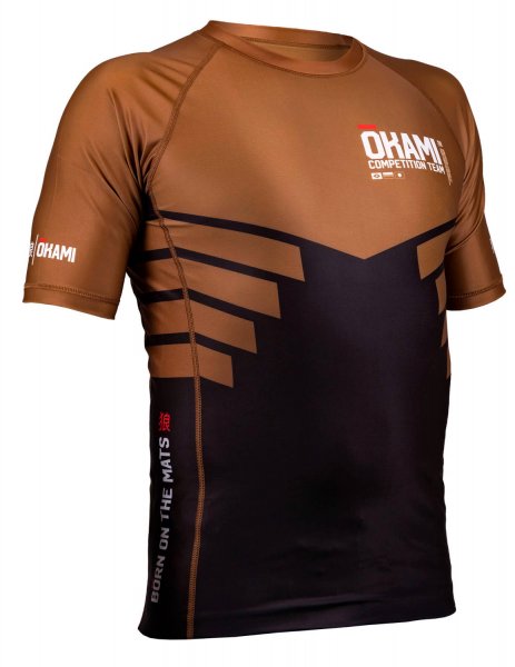 OKAMI: RASHGUARD COMPETITION TEAM - BRUN