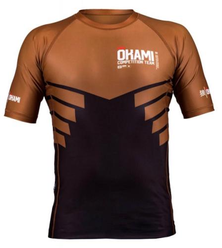 OKAMI: RASHGUARD COMPETITION TEAM - BRUN