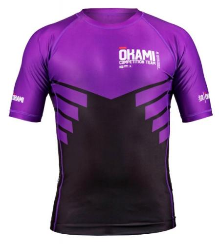 OKAMI: RASHGUARD COMPETITION TEAM - LILA