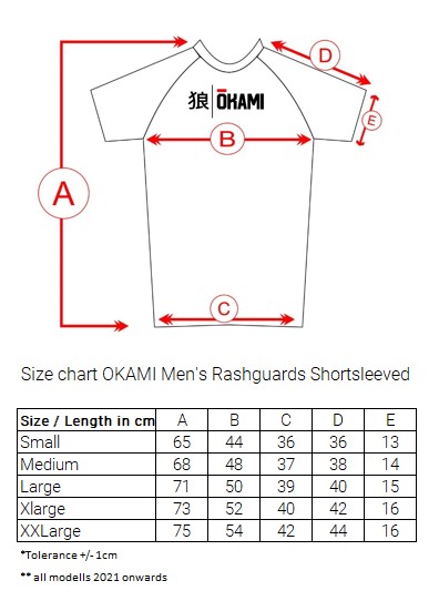 OKAMI: RASHGUARD COMPETITION TEAM - BRUN