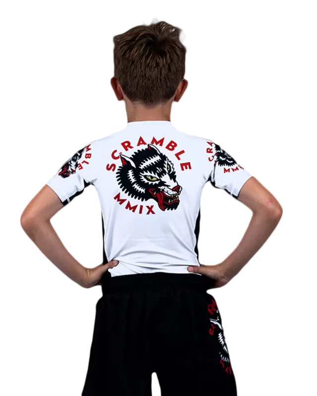 SCRAMBLE: OKAMI KIDS RASHGUARD