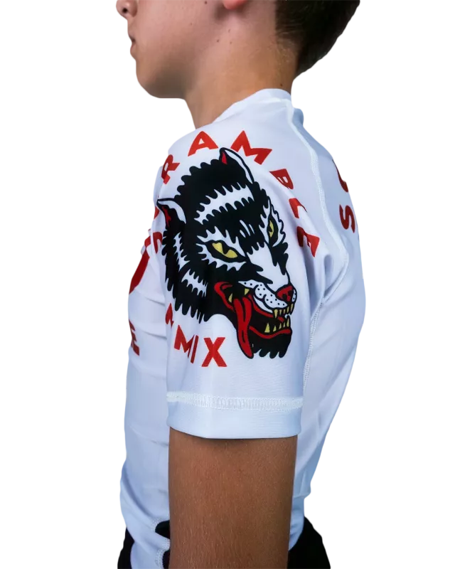 SCRAMBLE: OKAMI KIDS RASHGUARD