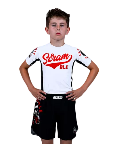 SCRAMBLE: OKAMI KIDS RASHGUARD