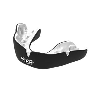 OPRO: INSTANT CUSTOM-FIT MOUTHGUARD - BLACK/WHITE