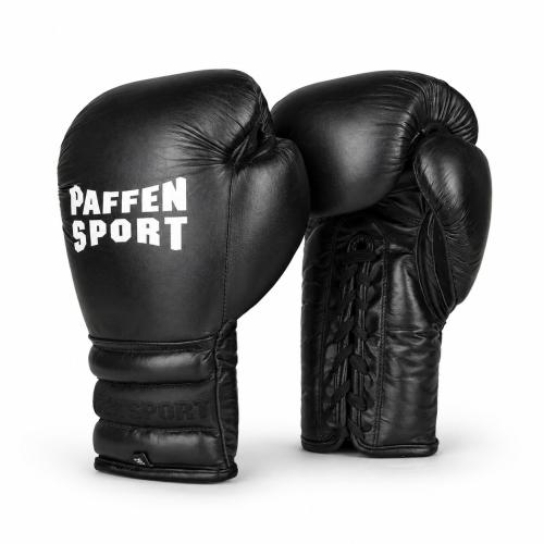 PAFFEN SPORT: PRO LACE SPARRING BOXNINGSHANDSKAR - SVART
