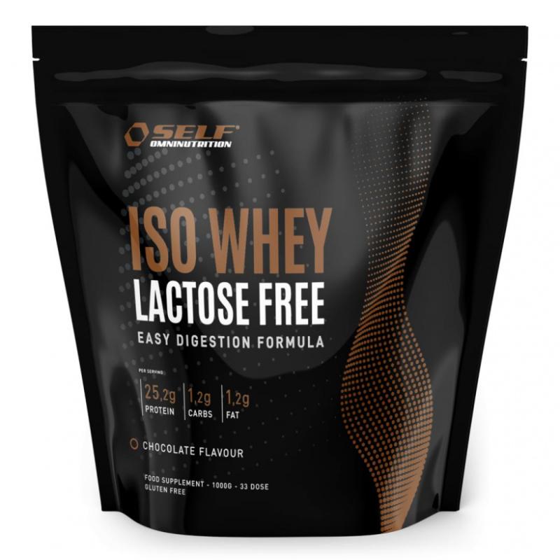 SELF OMNINUTRITION: ISO WHEY LACTOSE FREE -1KG