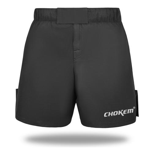 CHOKEM: CLEAN CUT MMA SHORTS - BLACK