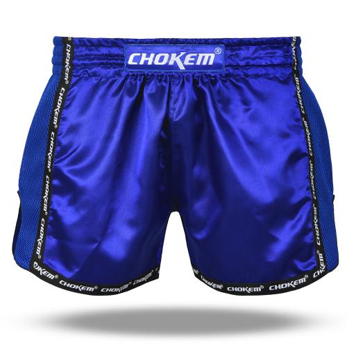 CHOKEM: NAK MUAY CLEAN EDITION THAIBOXNINGSSHORTS - BLÅ