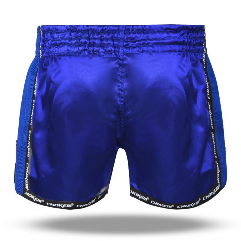 CHOKEM: NAK MUAY CLEAN EDITION THAIBOXNINGSSHORTS - BLÅ