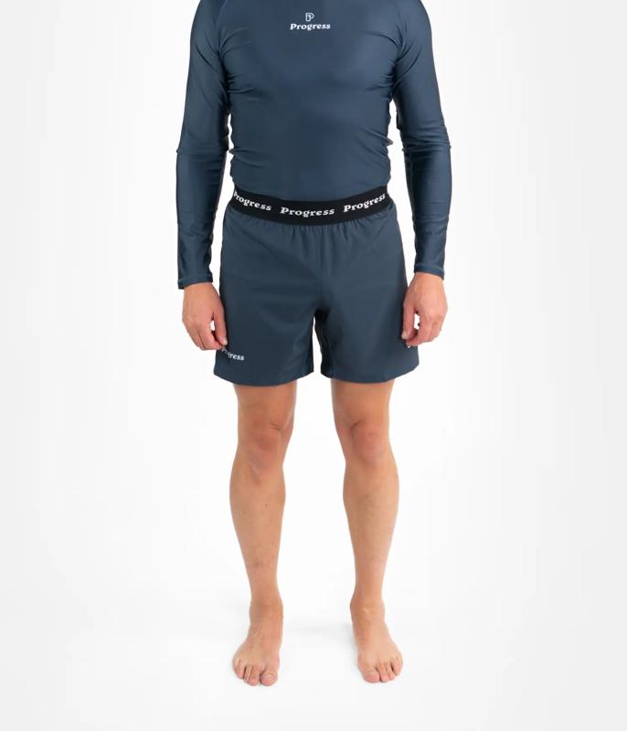 PROGRESS: ACADEMY BOARD SHORTS - PETROLEUM GRÅ