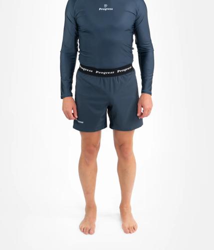 PROGRESS: ACADEMY BOARD SHORTS - PETROLEUM GRÅ