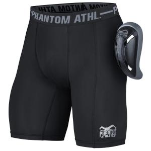 PHANTOM ATHLETICS: VECTOR COMPRESSION SHORTS WITH CUP