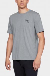 UNDER ARMOUR: SPORTSTYLE LEFT CHEST SHIRTS - STEEL GREY