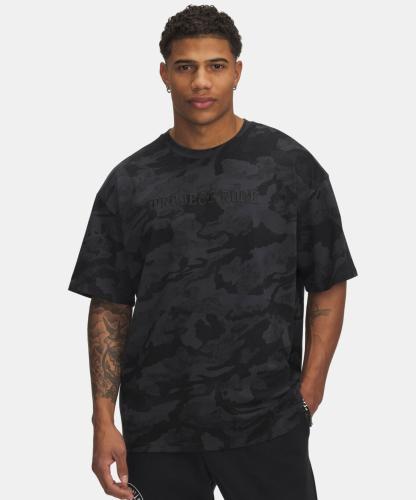 UNDER ARMOUR: PROJECT ROCK HEAVYWEIGHT T-SHIRT - PRINTED